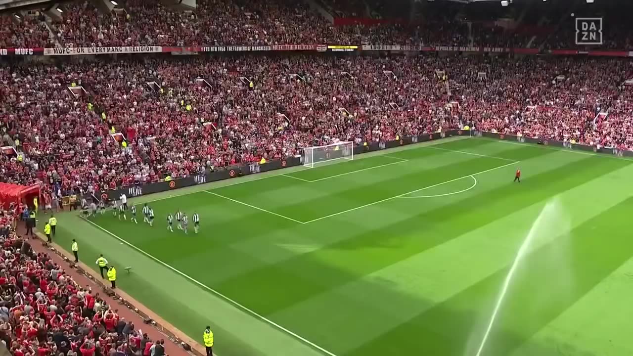 Cristiano Ronaldo Walks Out For His Second Manchester United Debut At Old Trafford