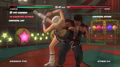 Ayane + Christie vs Honoka + Akira