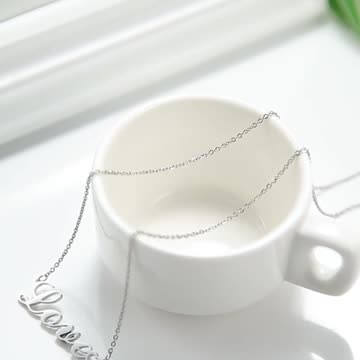 Sipuris Custom Name Necklace Personalized Golden Choker Stainless Steel Necklaces For W