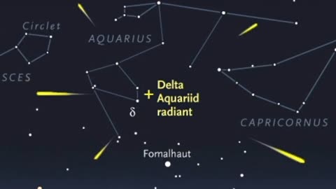 Delta Aquarid Meteor Shower going on now -- Peaks July 28 2022
