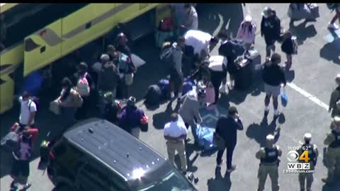 Migrants stay at Cape Cod base as Florida governor says he'll send more