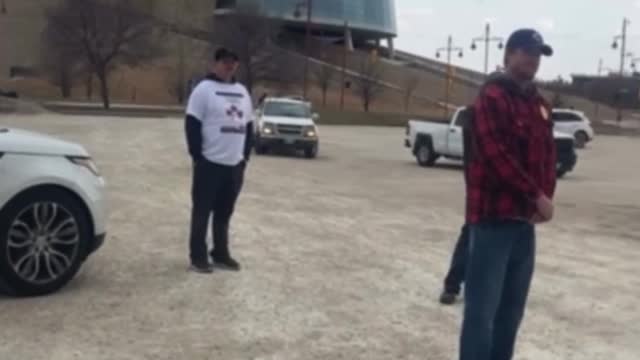 Chris Sky getting tickets in Winnipeg