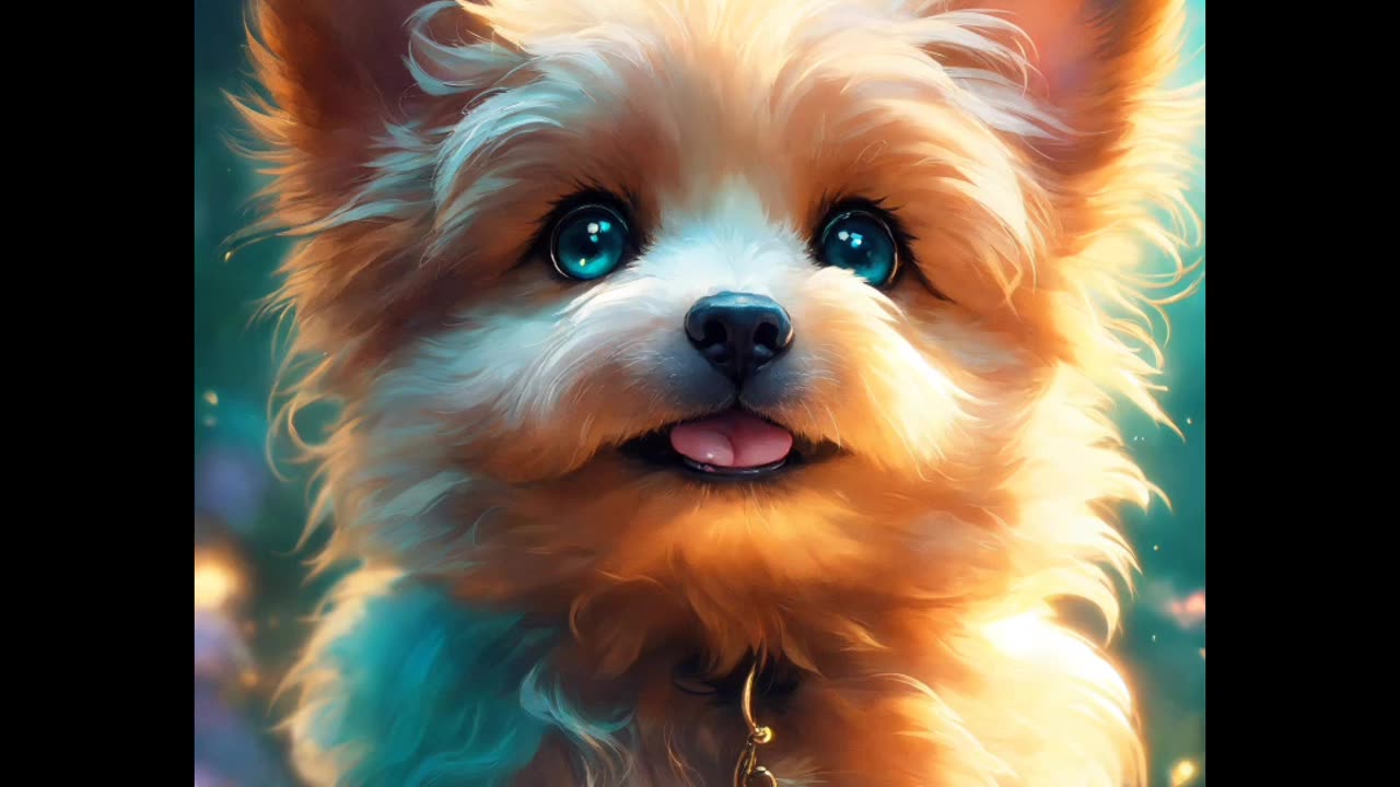 Cute baby dog