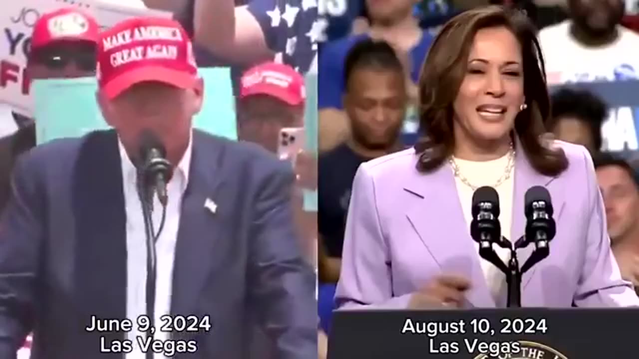 INFURIATING! Copy Cat Kamala Plagiarizes Donald Trump at Latest Campaign Event