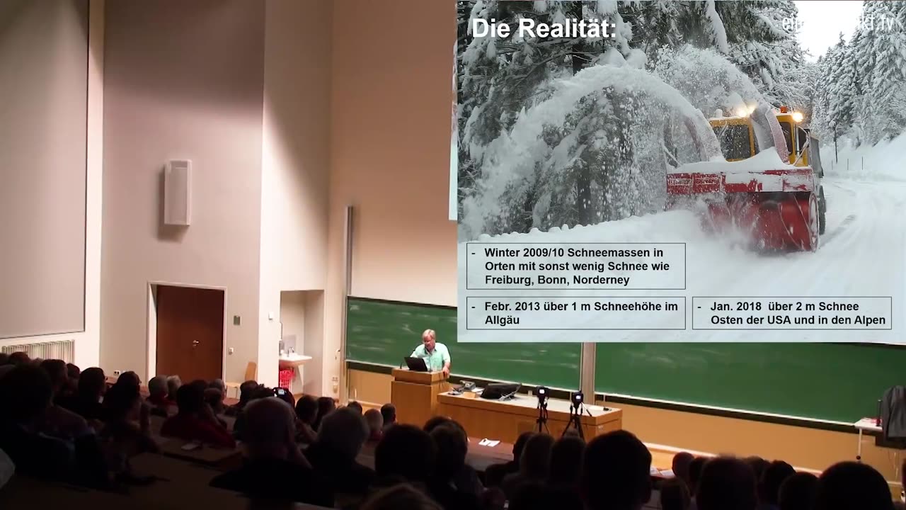 🇨🇭 🇦🇹 🇩🇪...October 5, 2023....Werner Kirstein： Klimawandel - Wird die Wissenschaft politisch beeinflusst？ ... 12.4.2018