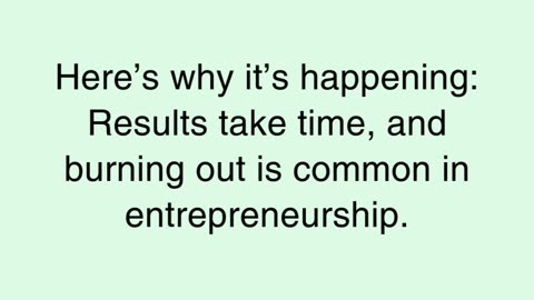 Slow progress and burnout got you down?