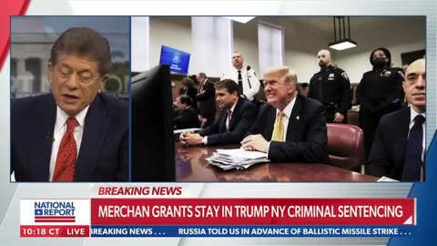 Judge Andrew Napolitano: Merchan will entertain throwing Trump case out