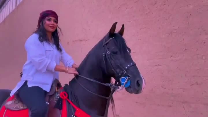Iranian horsewoman