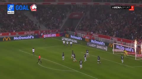 zhegrova gol me lille ne france