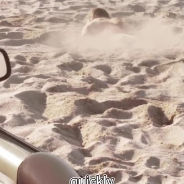 Man-Eating Monster Appears on Beach.#shorts