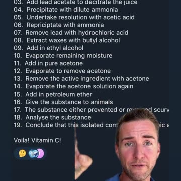 How are vitamins created