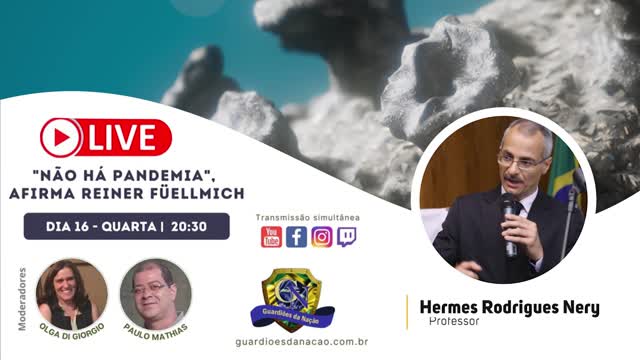 LIVE: "NÃO HÁ PANDEMIA"
