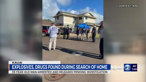 FBI, KPD find explosives in Kauai residence