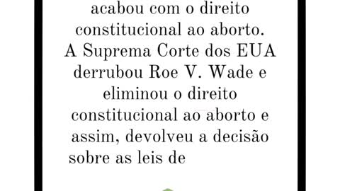 Suprema Corte derrubou Roe V. Wade