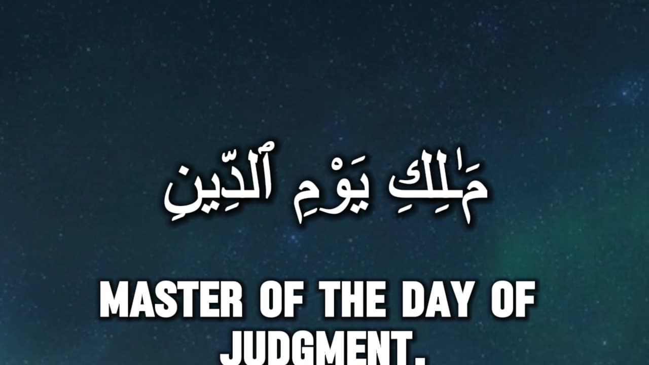 Surah Fatiha (The Opener) - سورة الفاتحة | Heart Touching Voice | #shorts | @BespokeKnowledge
