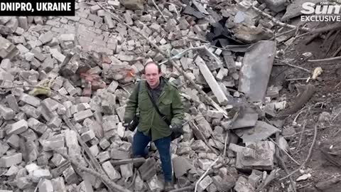 Ukraine frontline exclusive witnesses Dnipro devastation from Putin’s bombs first-hand