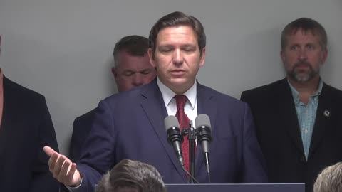 Gov. Ron DeSantis holds press conference