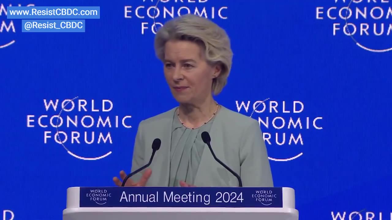 Ursula von der Leyen declares the biggest threats are MIS-INFORMATION & DIS-INFORMATION.