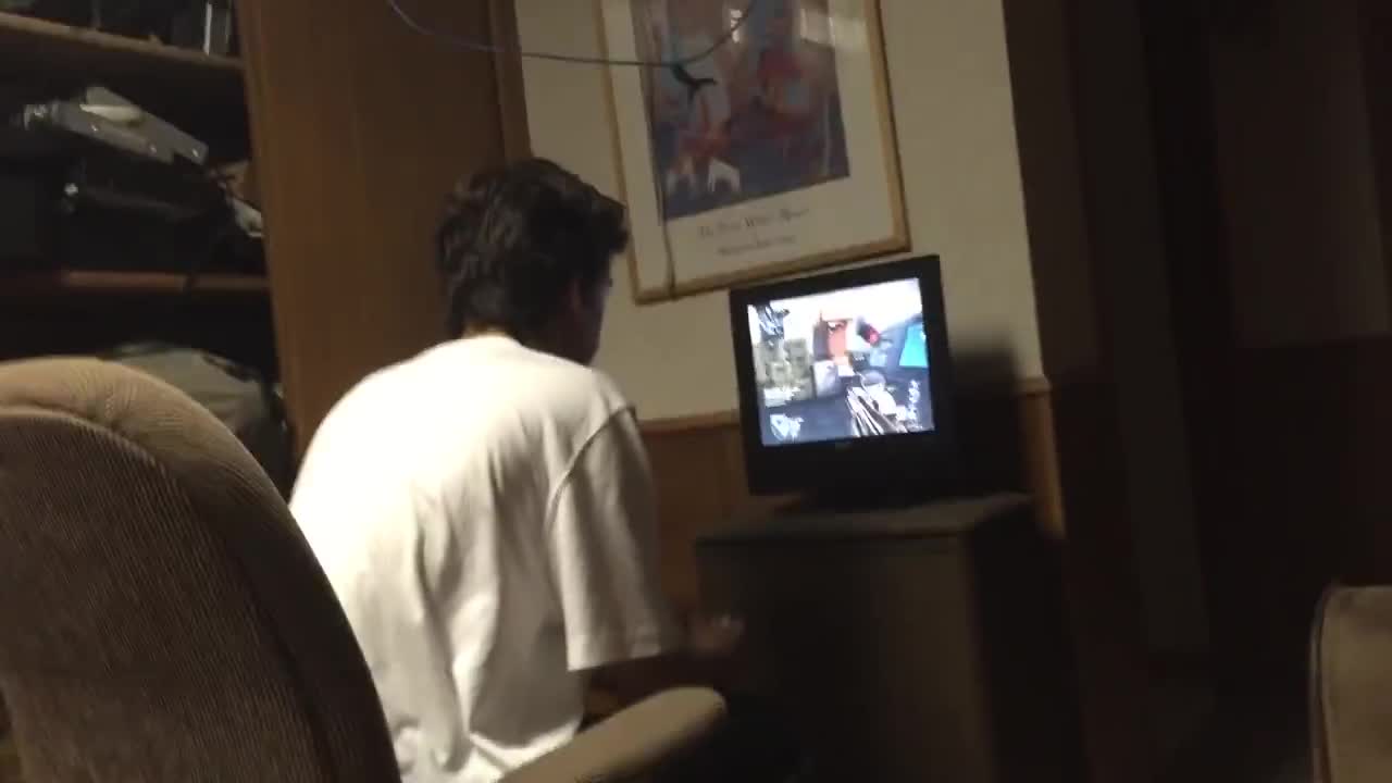 Kid Rages at Game and Breaks TV!