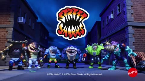 Street Sharks ( Action Figures ) Tv Commercial 2024