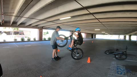 Summer Bicycle Practice