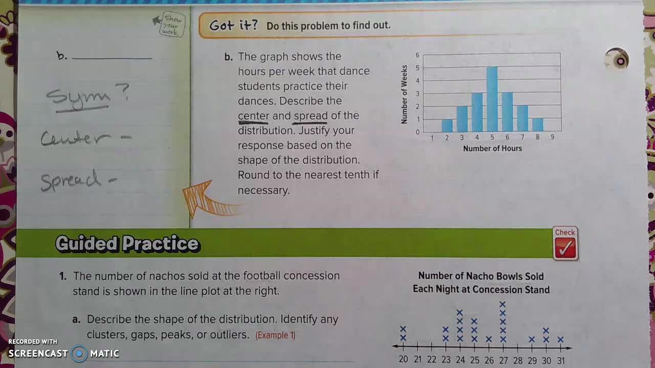 Gr 8 - Ch 9 - Lesson 6 - Analyze Data Distributions