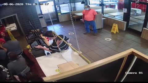 Video shows customer who lost it over order mix-up at McDonalds