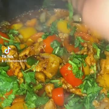 Chicken pepper soup.