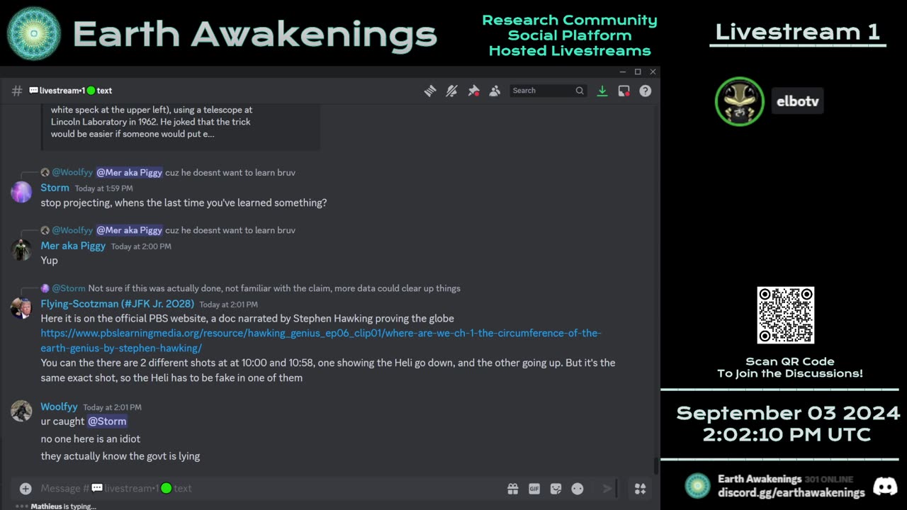 Earth Awakenings - Livestream 1 - #1841