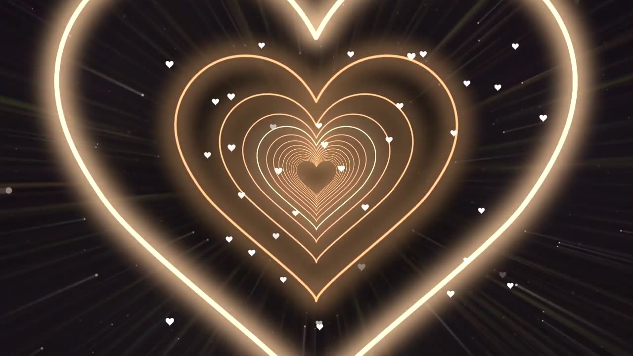 942. Animation Video🤎Brown Heart Background