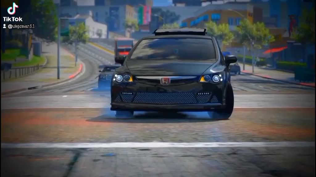 HONDA CIVIC MODIFIED GRA V GAMEPLAY