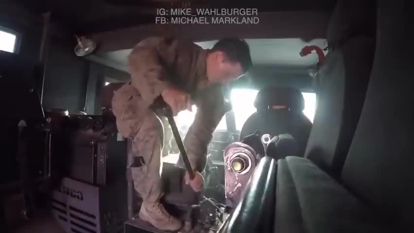 Actual Footage Of U.S. Marines Handling The Chaos During The Kabul, Afghanistan Withdrawl