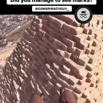 Did you manage to see marks?