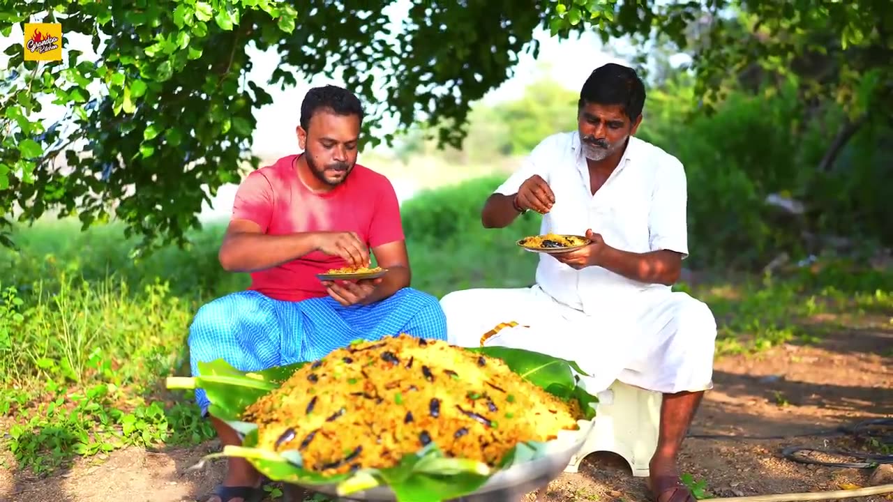 Eggplant Fried Rice | Brinjal Fried Rice | Eggplant Rice