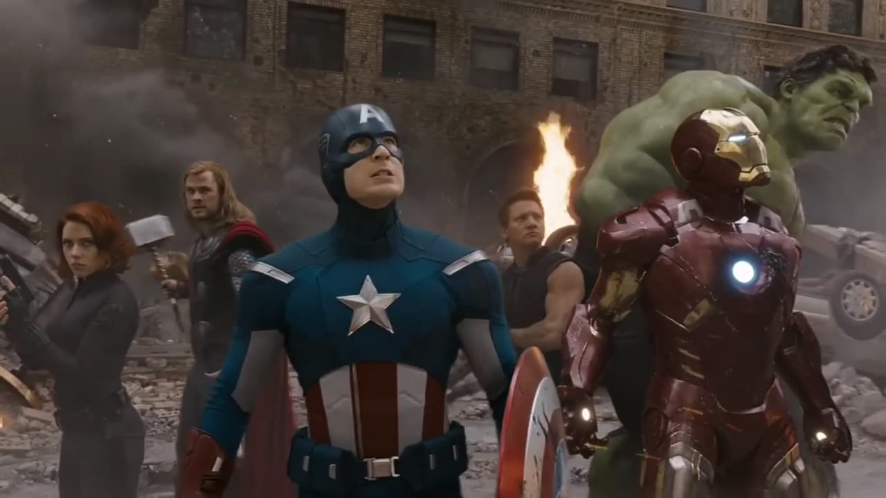 The Avengers - Hulk SMASH Scene .