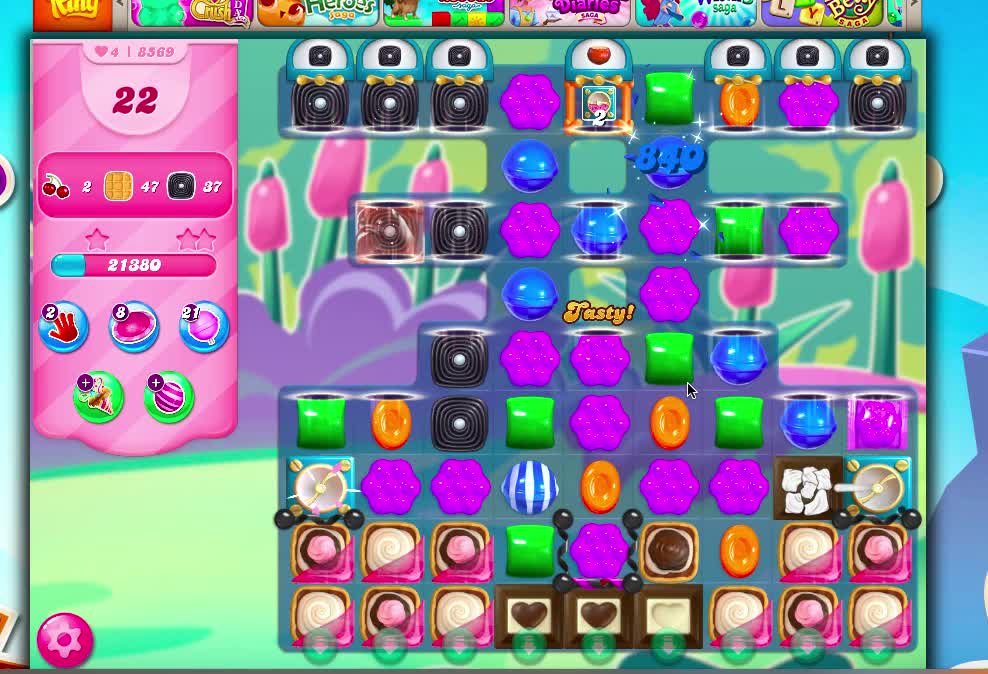 candy Crush Level 8569 released 1/17/21 (No Boosters)