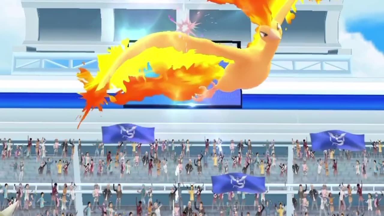 Pokémon Go: Moltres Five Star Raid Gameplay #2