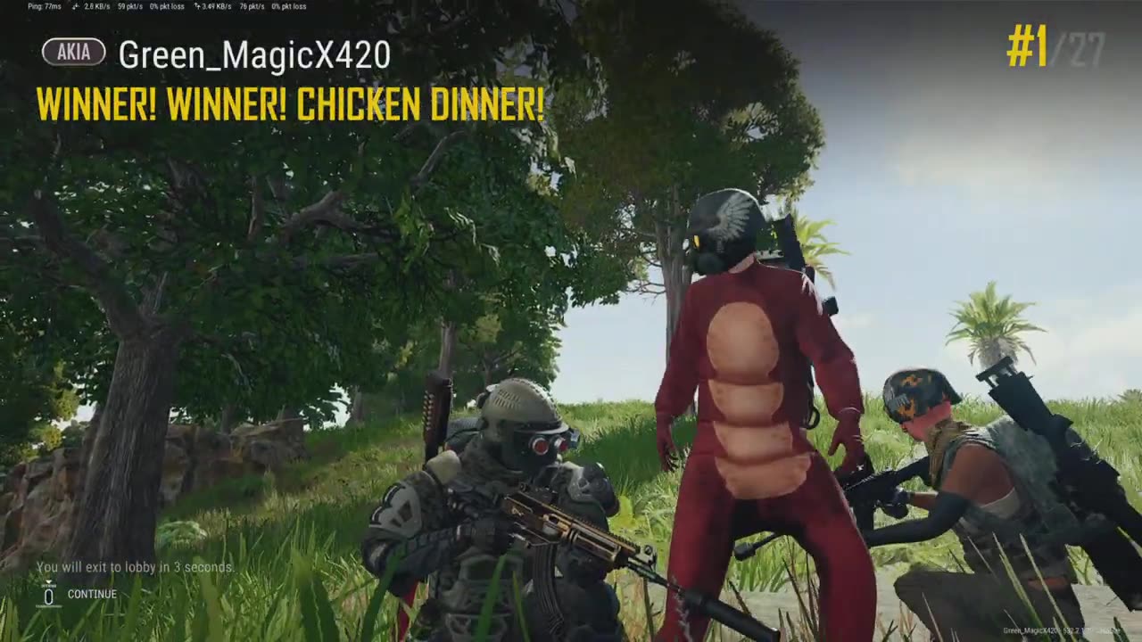 PUBG: RANDOM SQUAD CHICKEN DINNER ON SANHOK