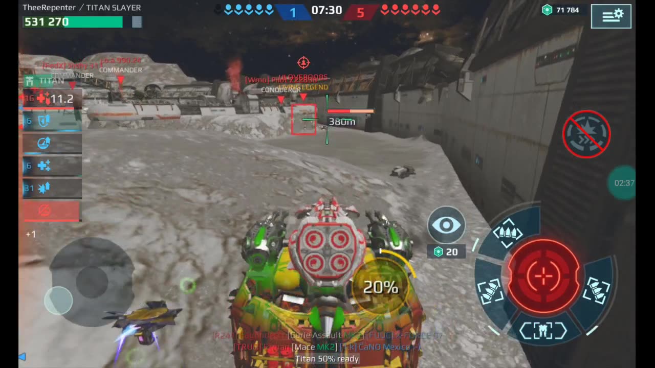 War Robots 1000$ 2000$ valued account vs Champion league compilation