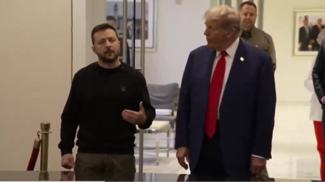 Trump meets Ukraine's Zelensky in New York at the Trump Tower