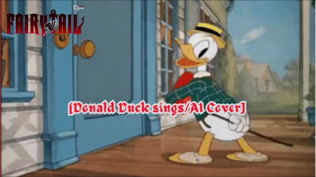 [Donald Duck sings/AI Cover] Fairy tail (2014) Opening 1/15 BoA - MASAYUME CHASING