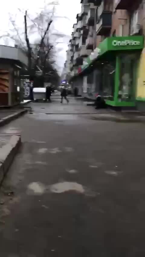 Russian missile attack on Kiev