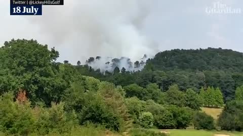 Birmingham golf course catches fire after extreme temperatures amid heatwave