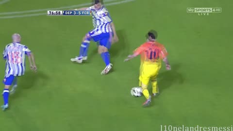 Lionel Messi 10 Magisterial Dribbles