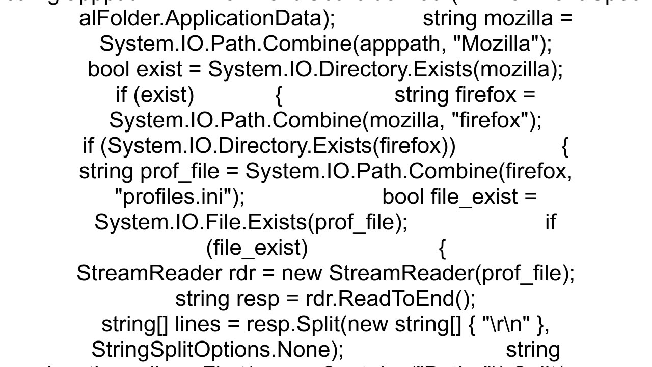 How to get path of Firefox historysqlite file programatically