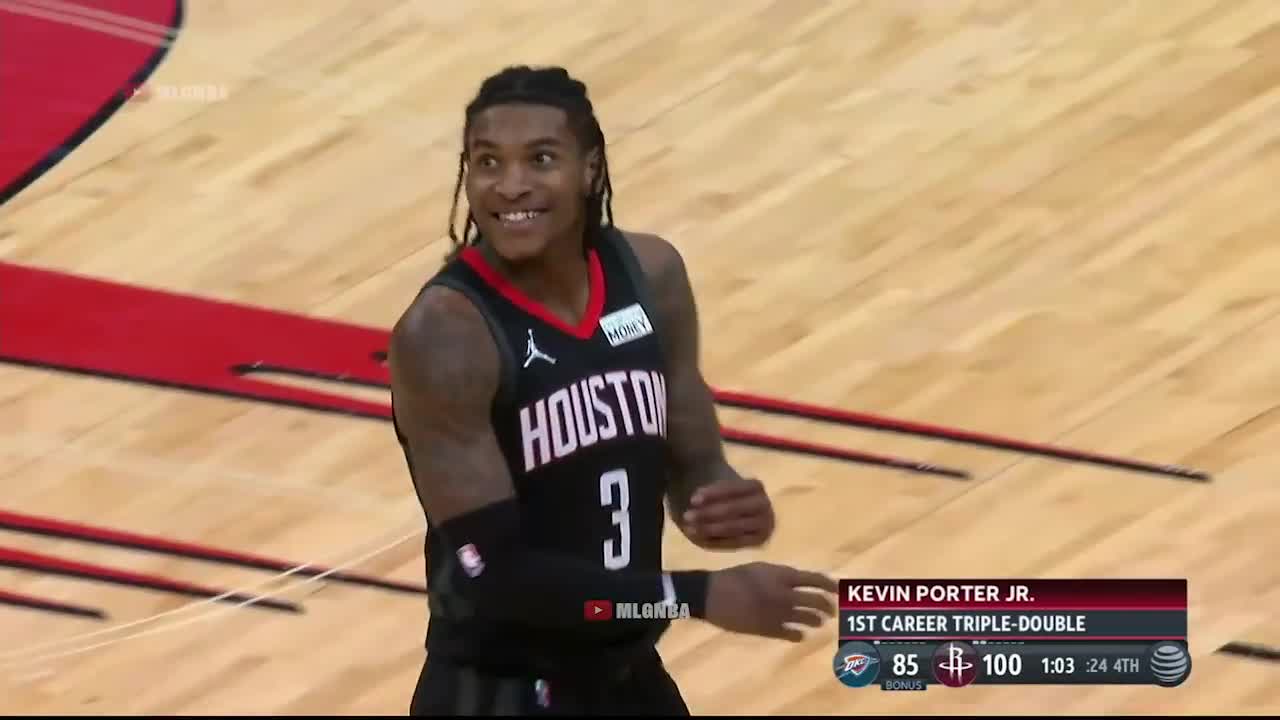 Rockets letting KPJ getting the rebound for the triple double was hilarious 😃