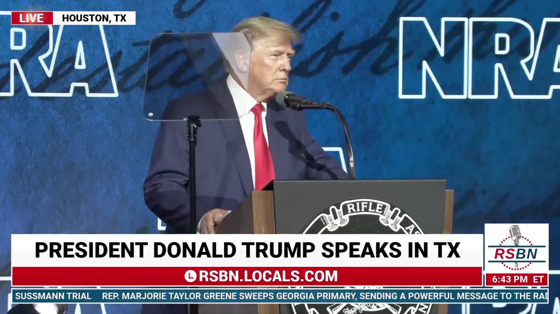 Trump: "In 2024 we are going to take back that great and beautiful White House..."