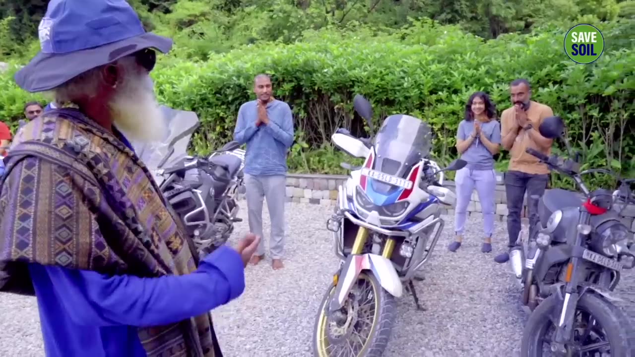 Full-Throttle: Sadhguru's Motorcycle Ride Through The Mighty Himalayas