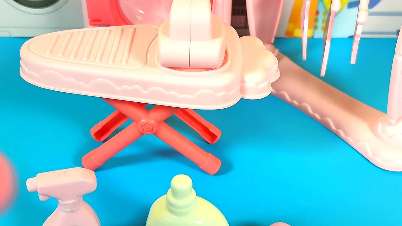 Satisfying with Unboxing & Review Miniature Laundry Set Toys
