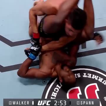 "Elbow KnockOut By Johnny Walker Against Ryan Spann"#UFC #KNOCKOUT #Shorts #JohnnyWalker #RyanSpann